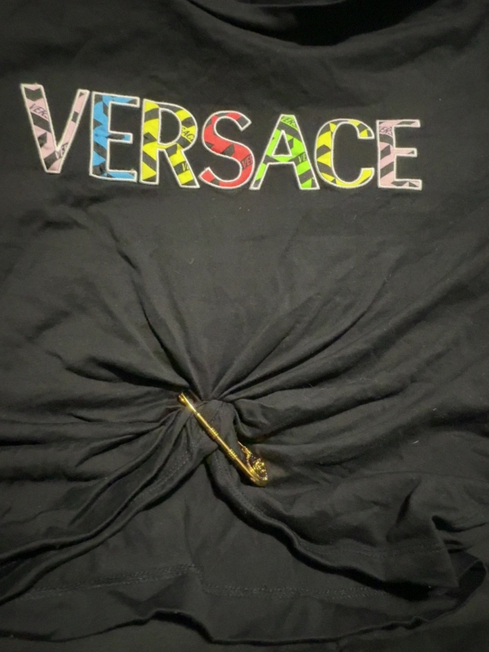 Versace Black and White Medusa NFC Authentication Tag